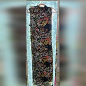 Ed Hardy sleeveless maxi dress